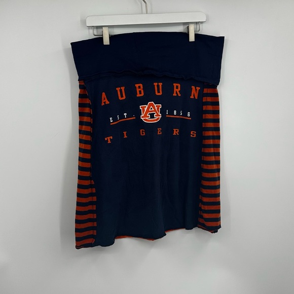 Auburn University Tigers Custom Midi T Shirt Skirt Size XL Upcycled Sports - Picture 6 of 6